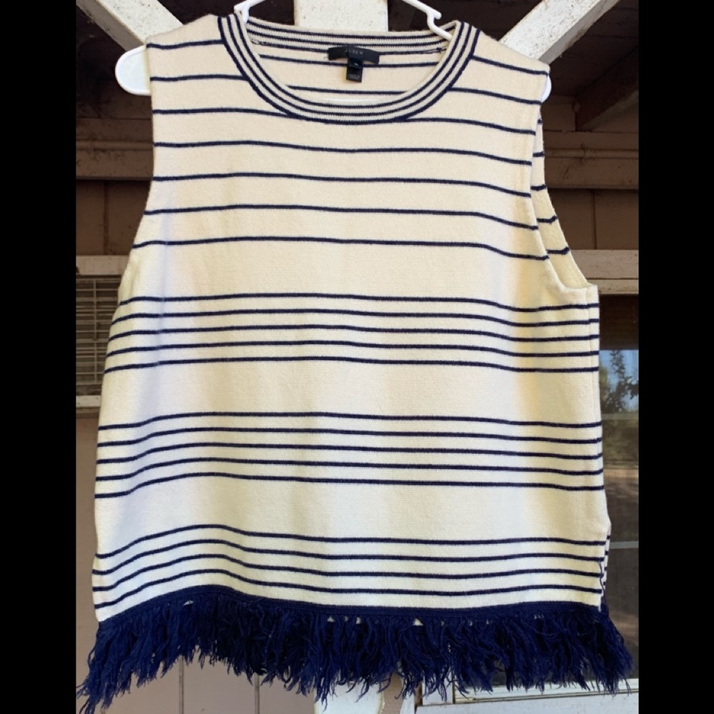 J Crew Striped Tank